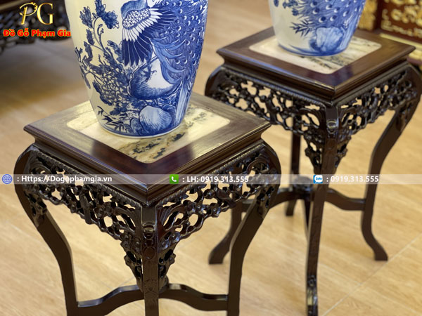 Kích thước chi tiết đôn bày đồ mai điểu